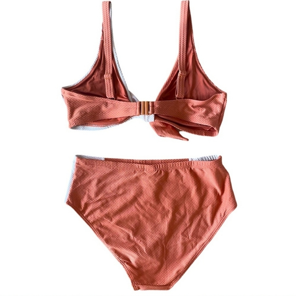 Nip Tuck Copper Bikini Size 10 Nwt Multi Fit Cup - image 4